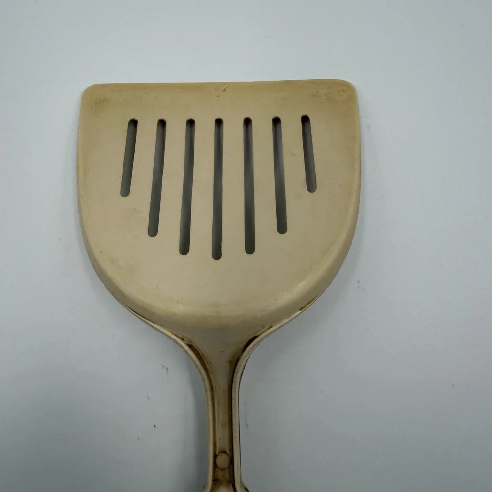 Vintage EKCO Slotted Spatula Turner  USA‎ Mid Century Kitchen Flipper